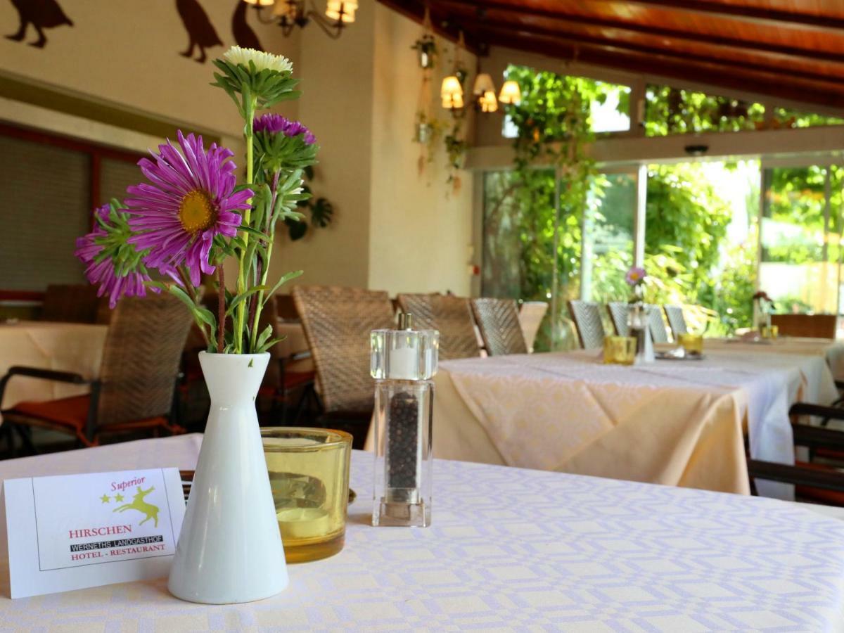 Hotel - Restaurant Hirschen - Werneths Landgasthof Beim Europa- Park Rust Rheinhausen Εξωτερικό φωτογραφία